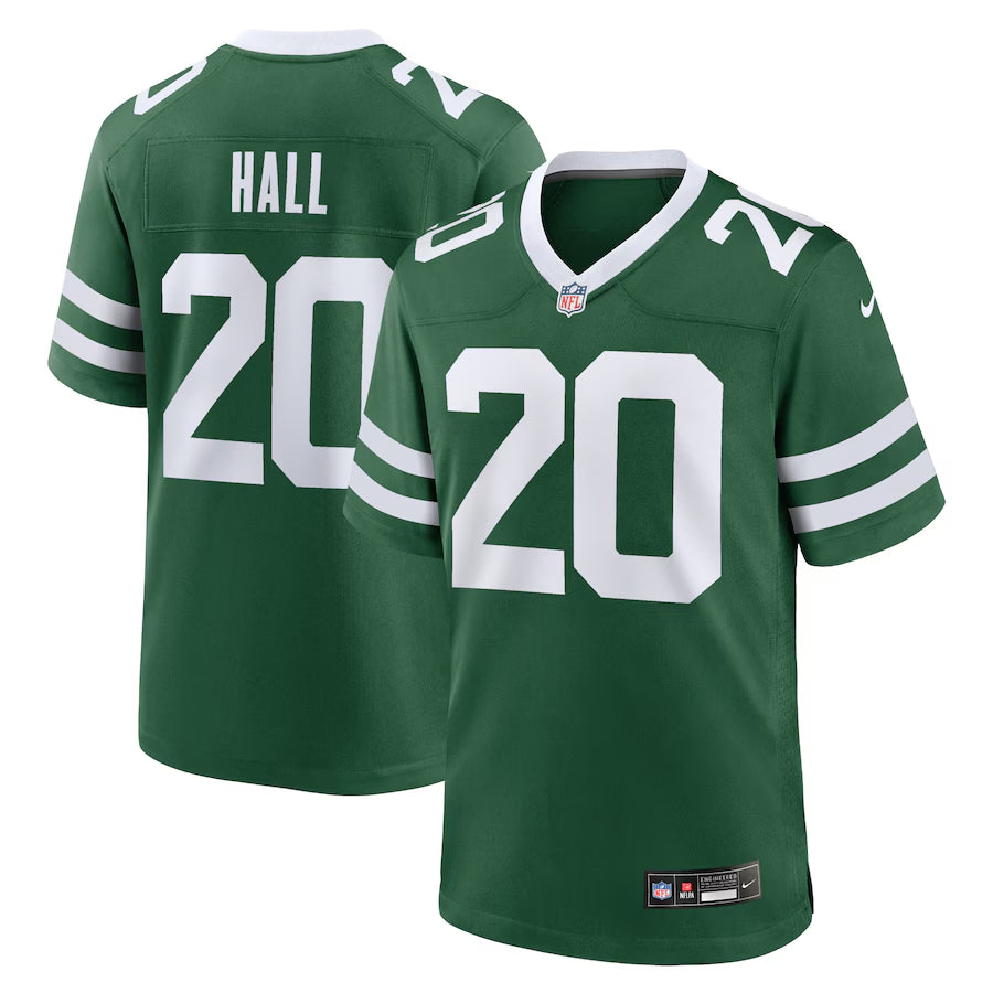 Custom New York Jets green Game jersey
