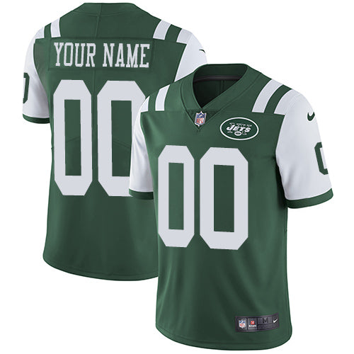 Custom New York Jets green jersey
