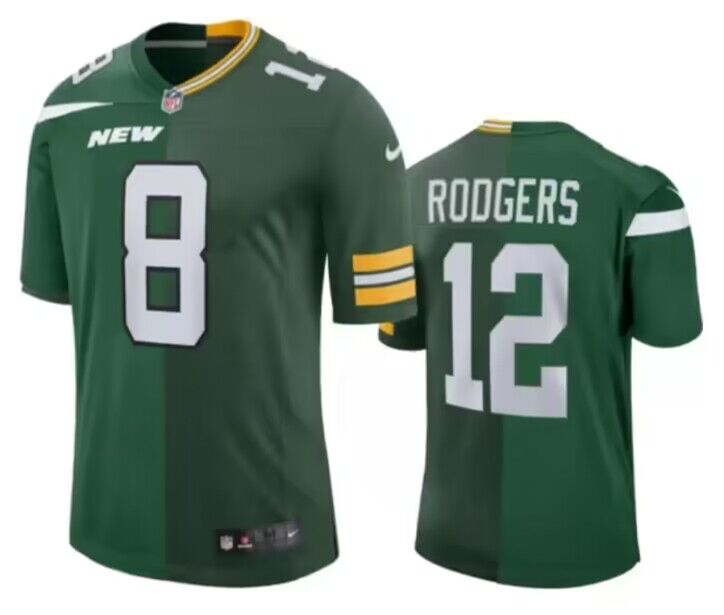 New York Jets green Split jersey