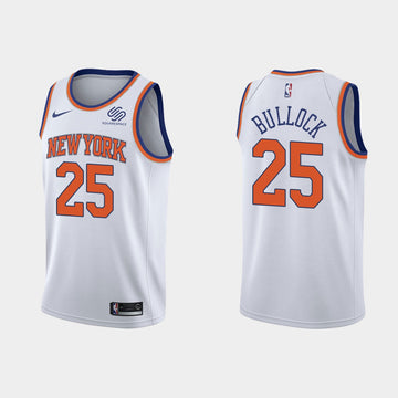 Reggie Bullock New York Knicks white jersey