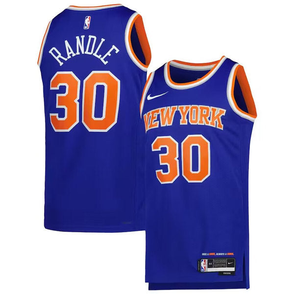 Julius Randle New York Knicks blue jersey
