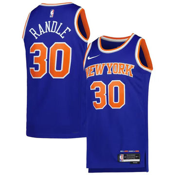 Julius Randle New York Knicks blue jersey