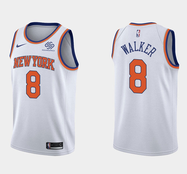 Kemba Walker Association Edition New York Knicks white jersey