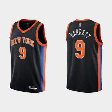 RJ New York Knicks black City Edition jersey
