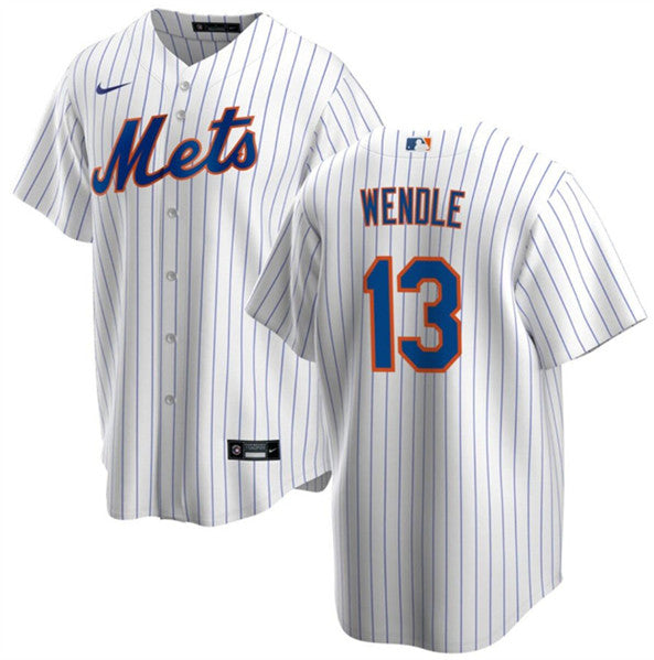 Joey Wendle New York Mets white jersey