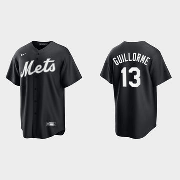 Luis Guillorme New York Mets black jersey