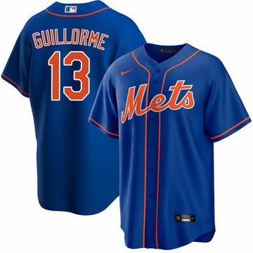 Luis Guillorme New York Mets royal jersey