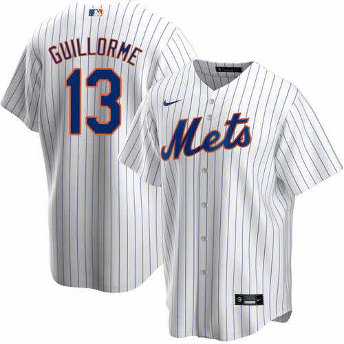 Luis Guillorme New York Mets white jersey