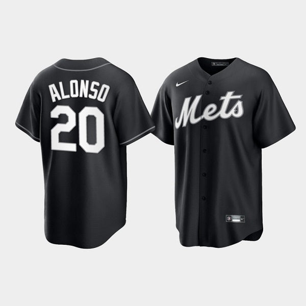 Pete Alonso New York Mets black jersey