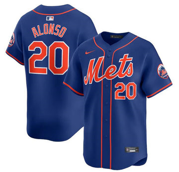 Pete Alonso New York Mets royal Alternate jersey