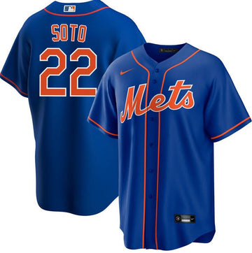 Juan Soto New York Mets royal jersey