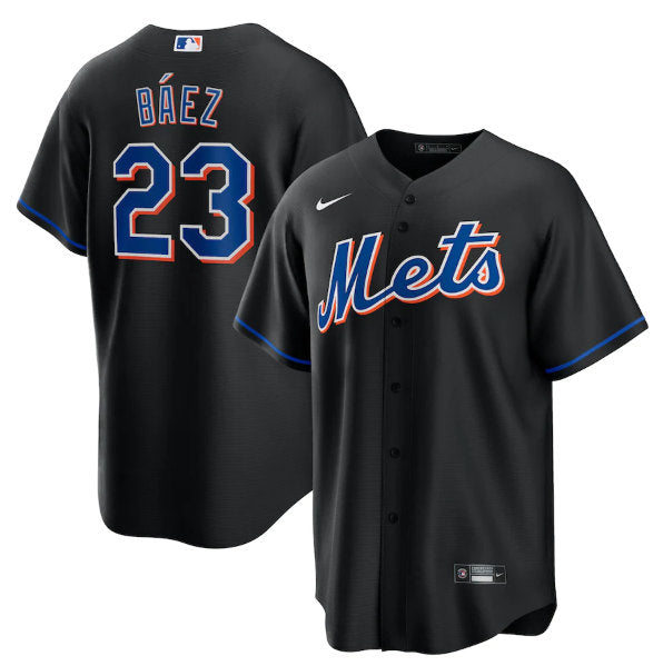 Javier Baez New York Mets black jersey