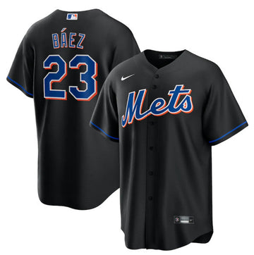 Javier Baez New York Mets black jersey