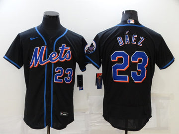 Javier Baez New York Mets black jersey
