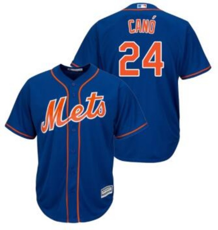 Robinson Cano New York Mets blue jersey