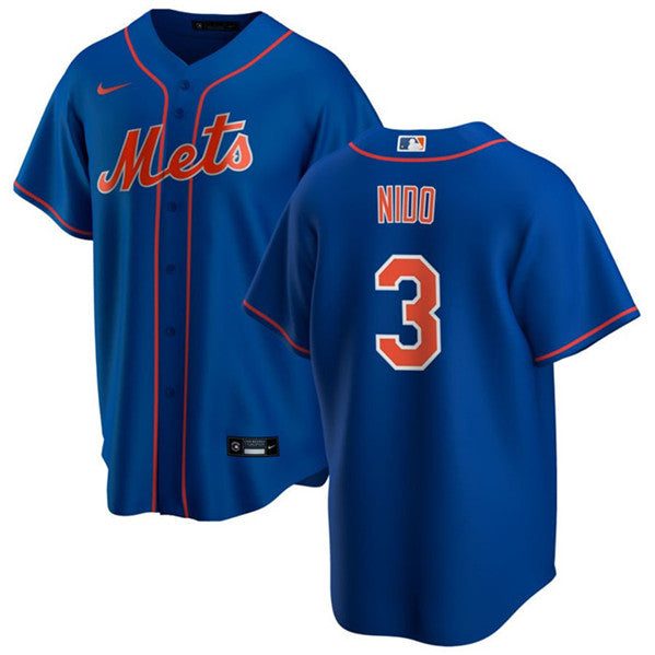 Tomas Nido New York Mets royal jersey