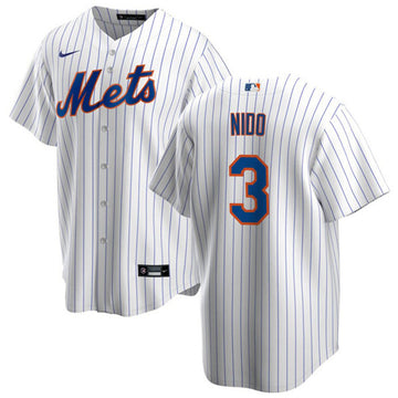 Tomas Nido New York Mets white jersey
