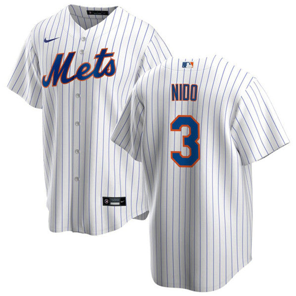 Tomas Nido New York Mets white jersey