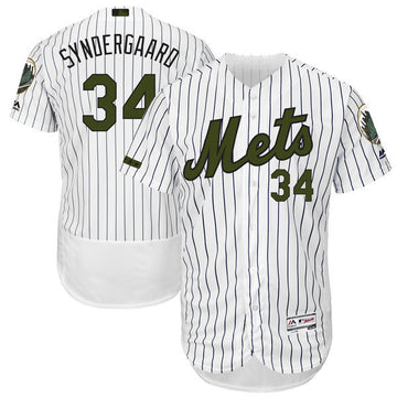 Noah Syndergaard Majestic New York Mets white Authentic jersey
