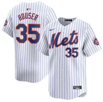 Adrian Houser New York Mets white Home jersey