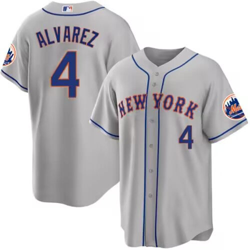 Francisco New York Mets gray jersey
