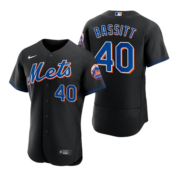 Chris Bassitt New York Mets black jersey