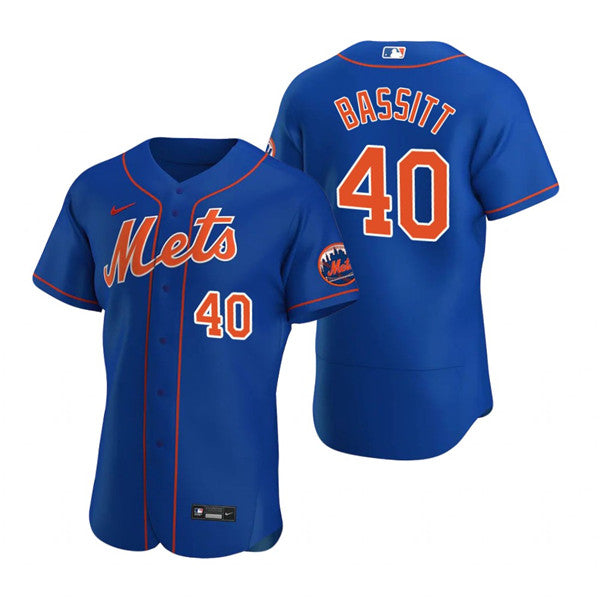 Chris Bassitt New York Mets royal jersey