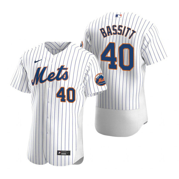 Chris Bassitt New York Mets white jersey