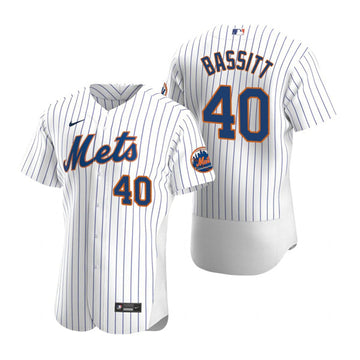 Chris Bassitt New York Mets white jersey