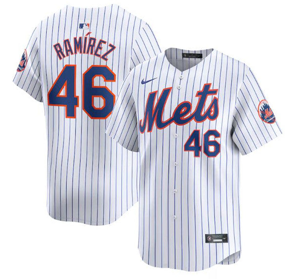 Yohan Ramirez New York Mets white Home jersey