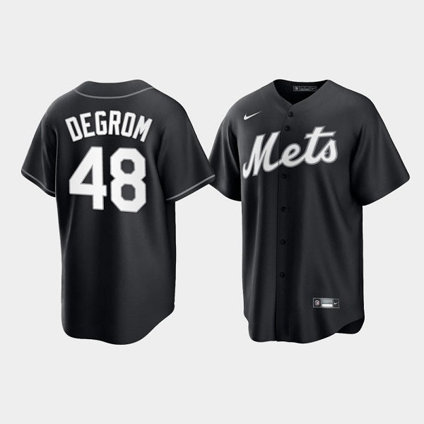 Jacob deGrom New York Mets black jersey