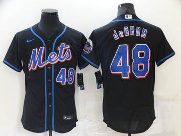 Jacob deGrom New York Mets black jersey