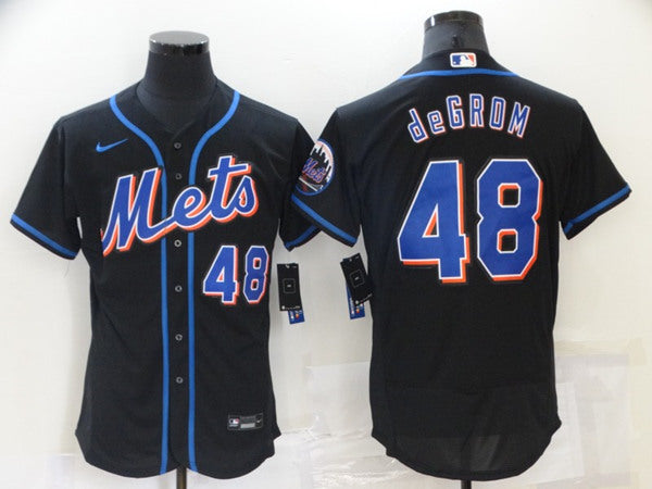 Jacob deGrom New York Mets black jersey