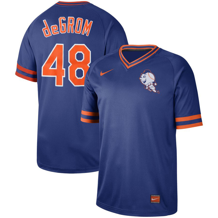 Jacob DeGrom New York Mets blue Legend jersey