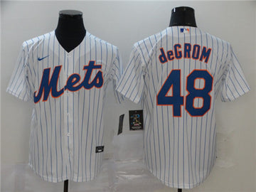 Jacob DeGrom New York Mets white jersey