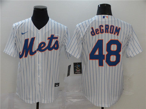Jacob DeGrom New York Mets white jersey