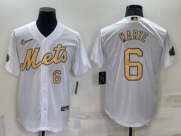 Starling Marte New York Mets white All-Star jersey