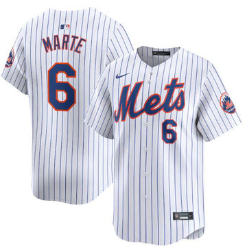 Starling Marte New York Mets white Home jersey
