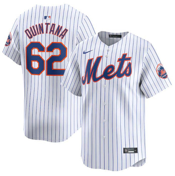 Jose Quintana New York Mets white Home jersey