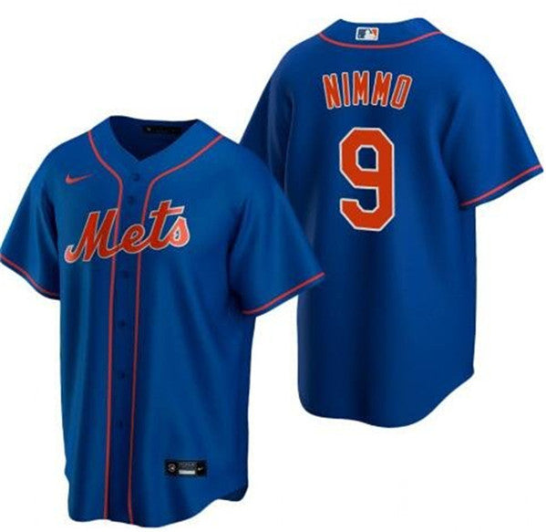 Brandon Nimmo New York Mets royal jersey