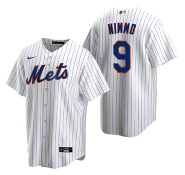 Brandon Nimmo New York Mets white jersey