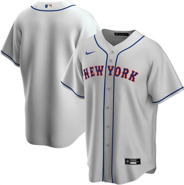 Custom New York Mets grey jersey