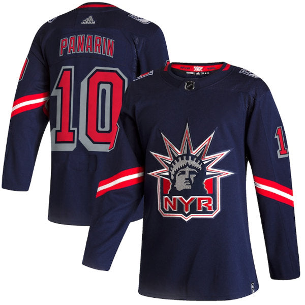 Artemi Panarin New York Rangers navy Reverse Retro jersey