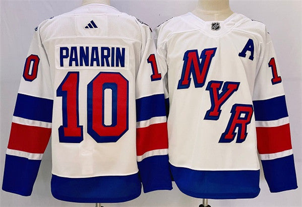 Artemi Panarin New York Rangers white Stadium Series jersey