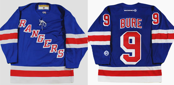 Pavel Bure New York Rangers blue jersey