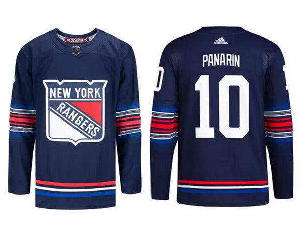 Custom New York Rangers navy jersey