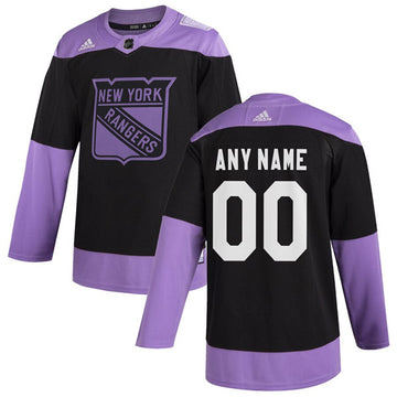Adidas New York Rangers black jersey