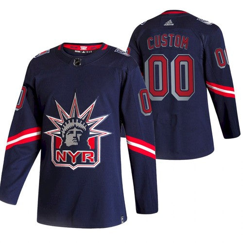 Custom New York Rangers jersey