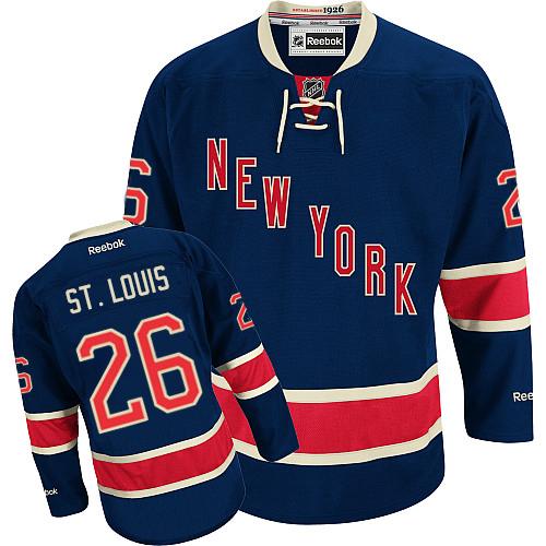 Custom New York Rangers navy jersey