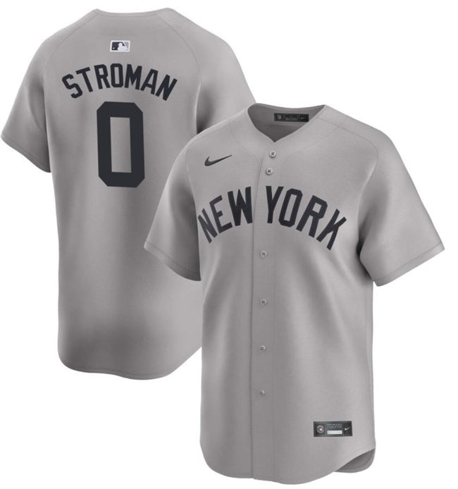 Marcus Stroman New York Yankees gray jersey